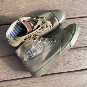 Pine Green High Top “Adventure” BANGS